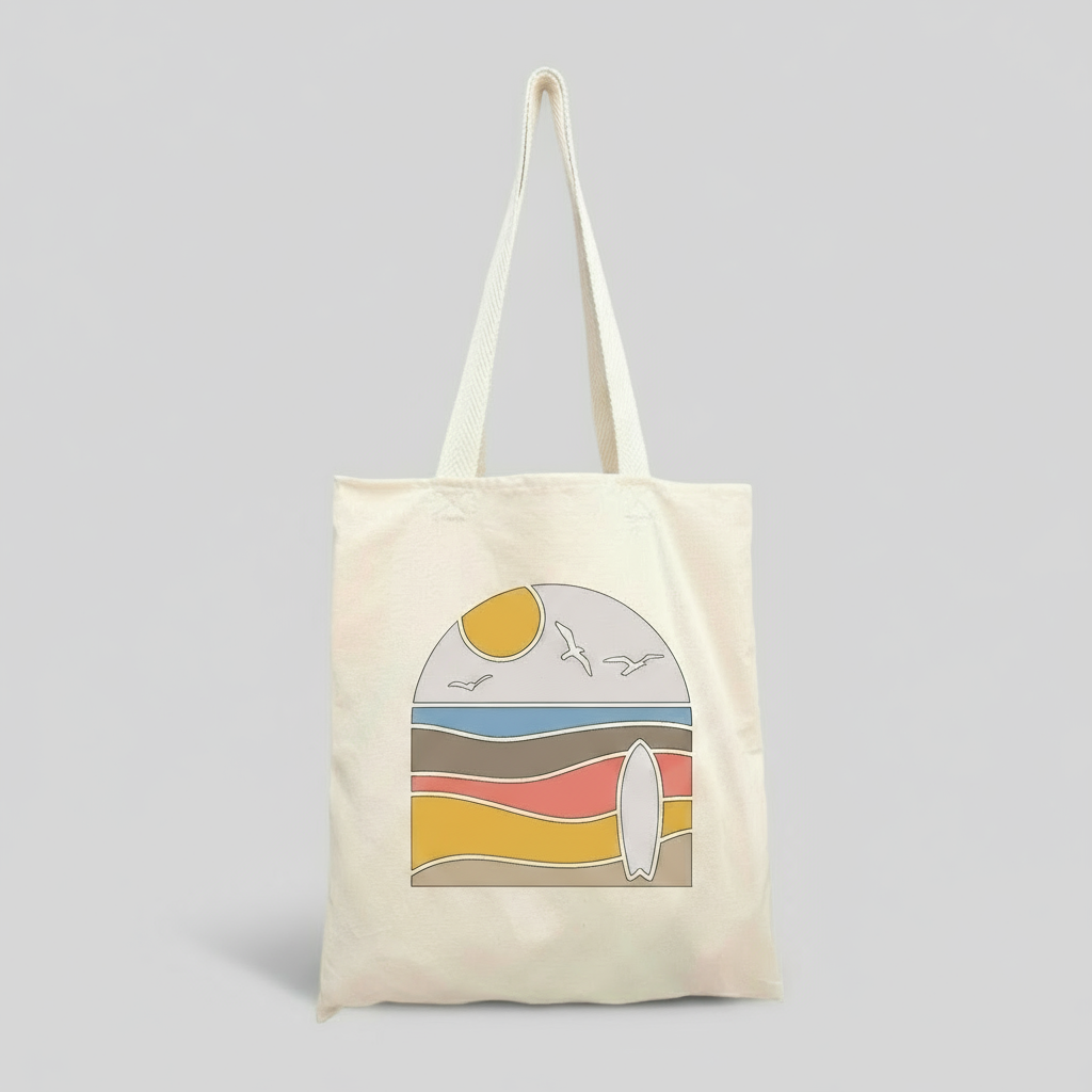 Sun & Surf Tote Bag