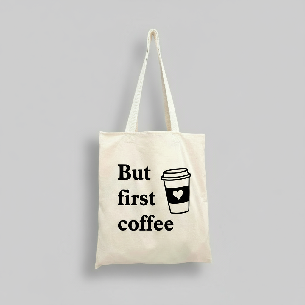 But First Coffee Tote Bag