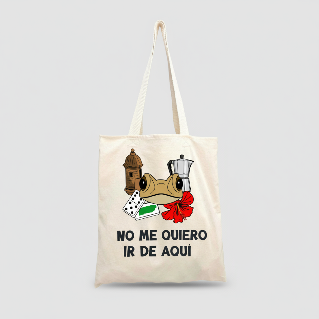 No me quiero ir - Tote Bag