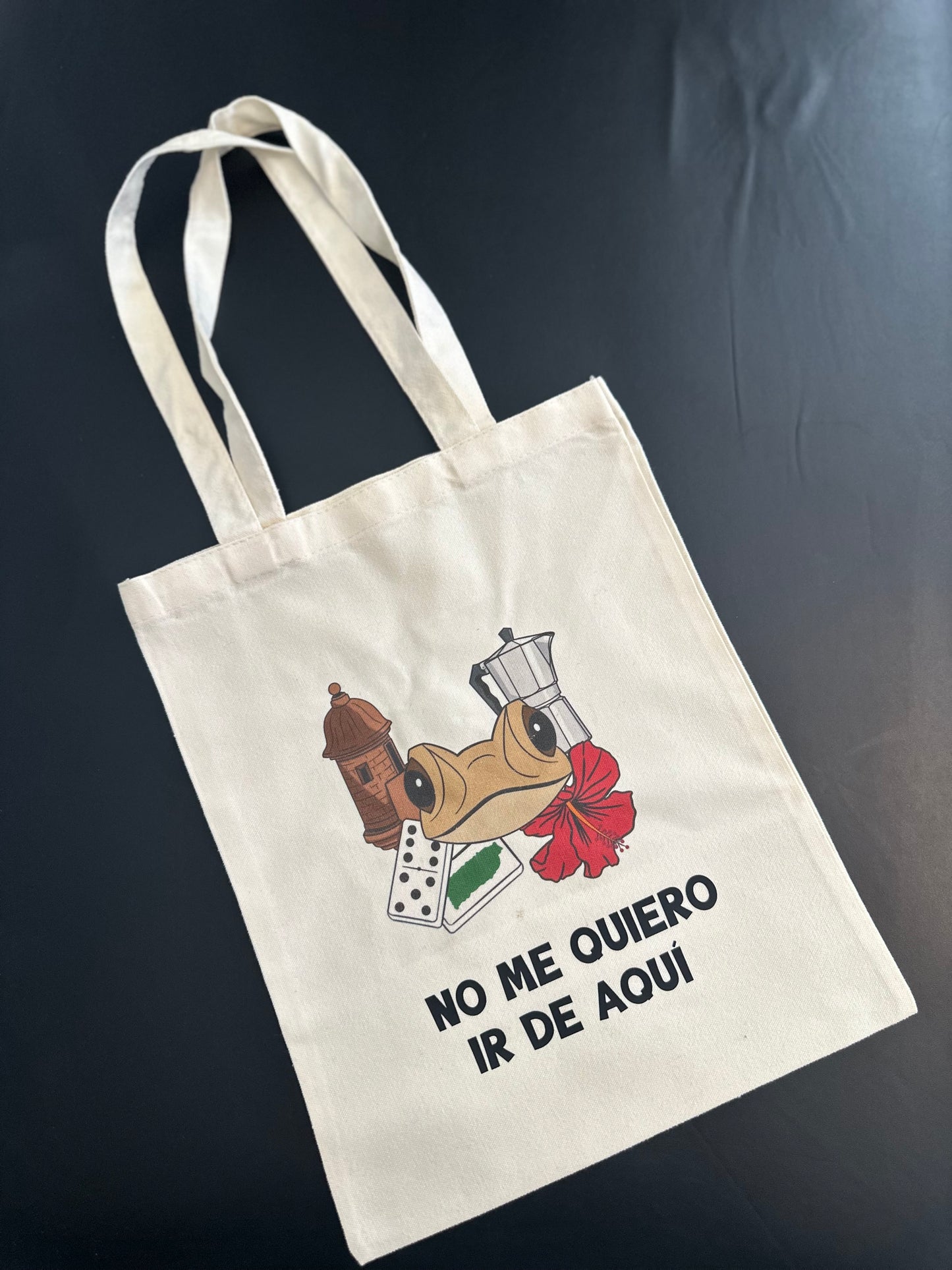 No me quiero ir - Tote Bag