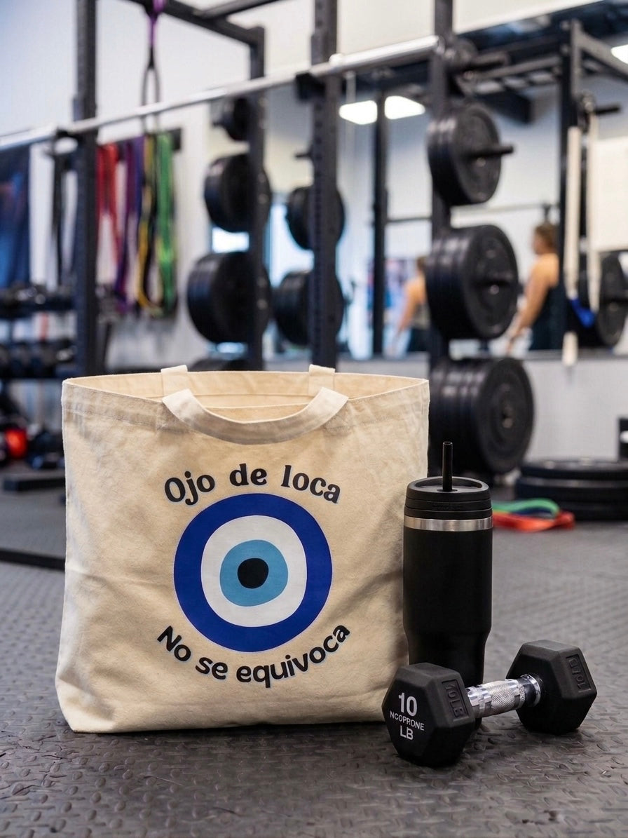 Ojo de loca Tote Bag