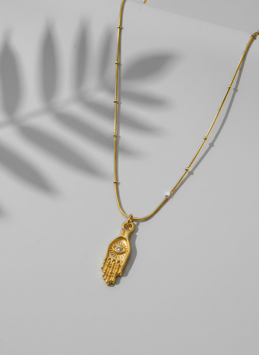 Collar: Mano de Fátima (Hamsa)