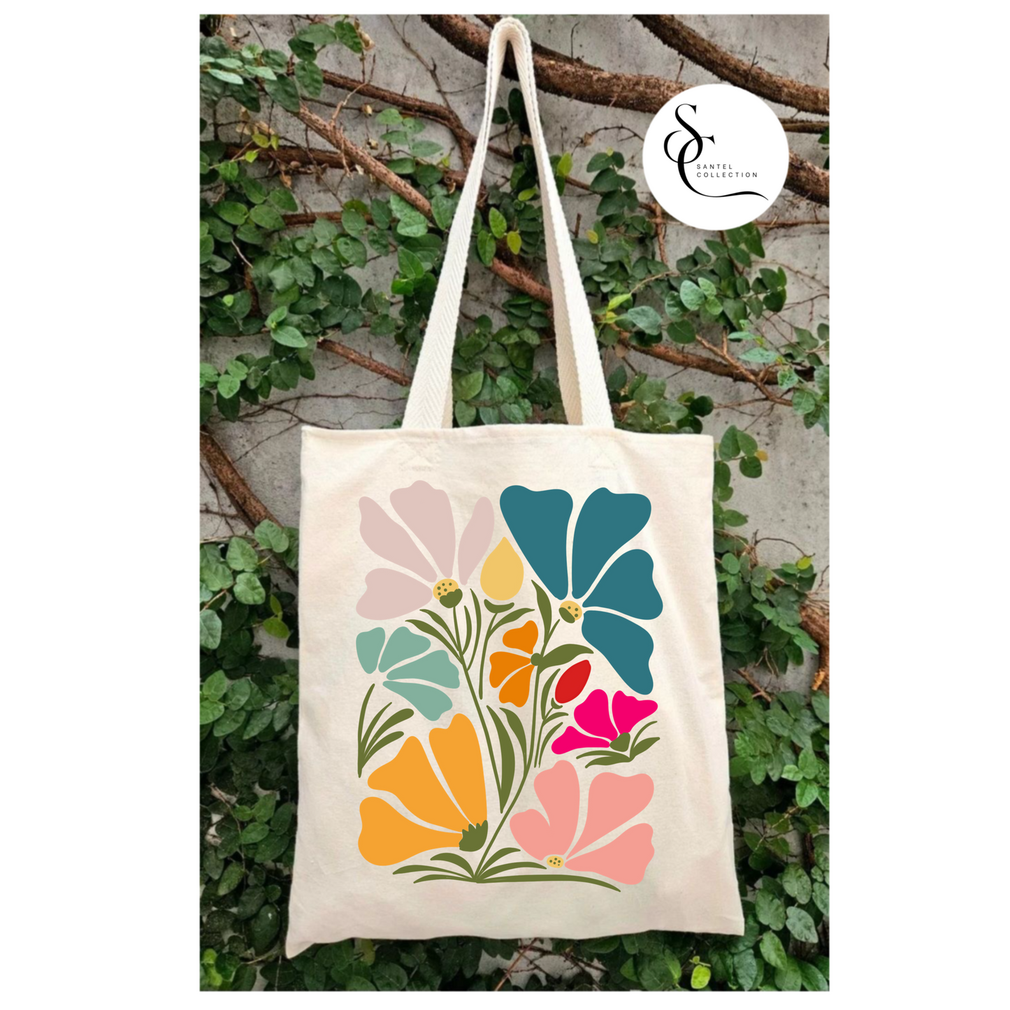 Floral Tote Bag