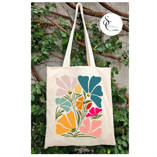 Floral Tote Bag