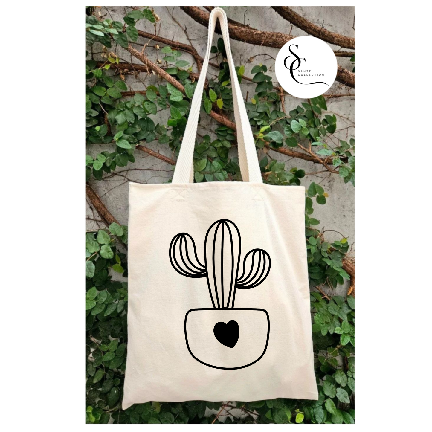 Cactus tote bag