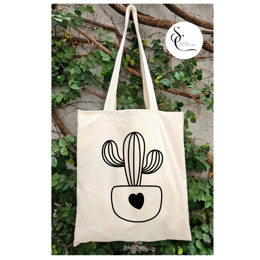 Cactus tote bag