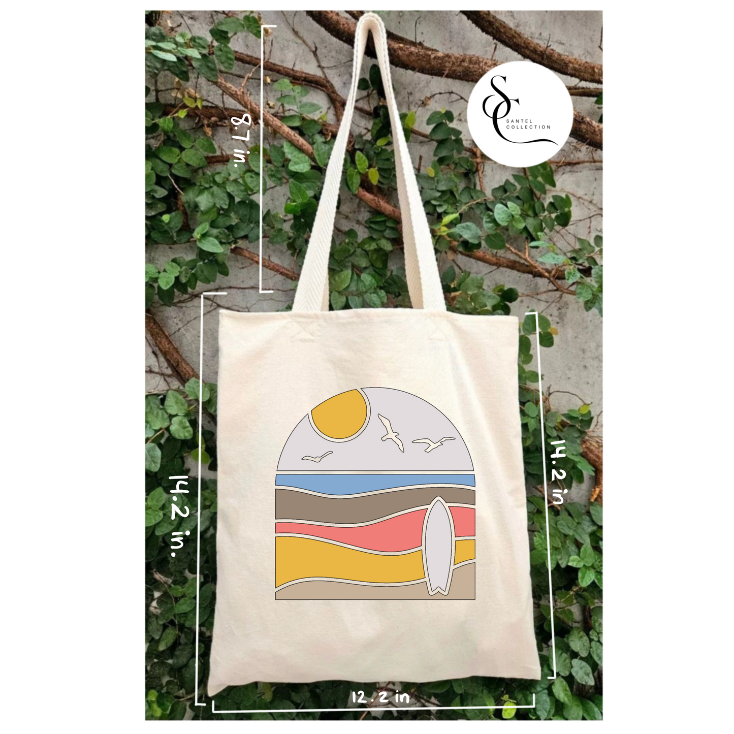 Sun & Surf Tote Bag