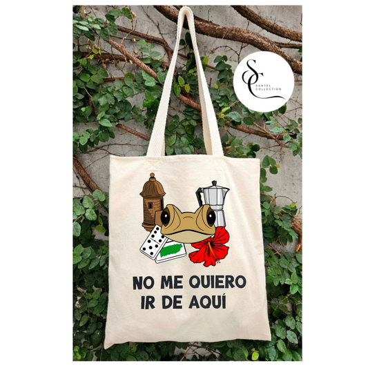 No me quiero ir - Tote Bag