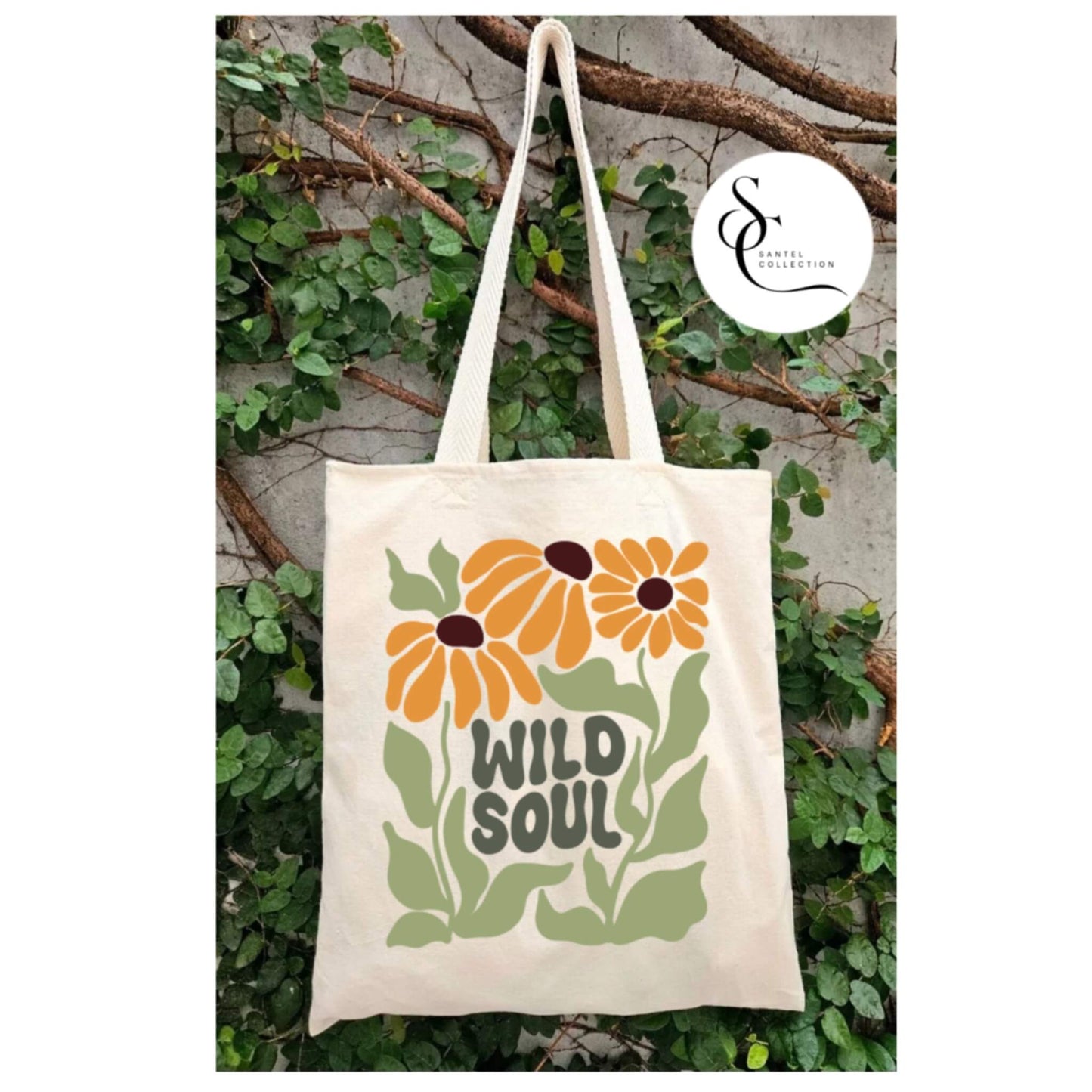 Wild soul tote bag