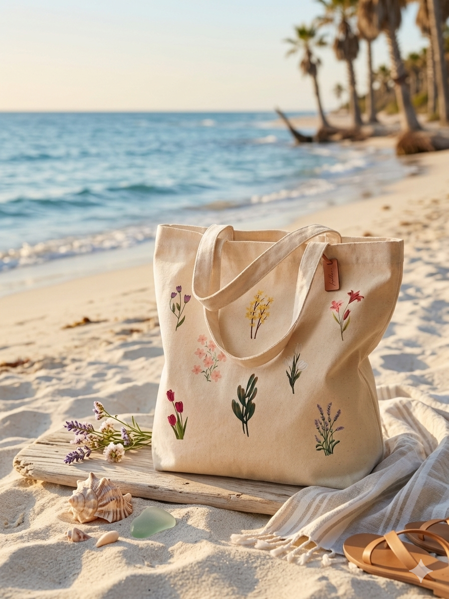 Tote Bag Floral
