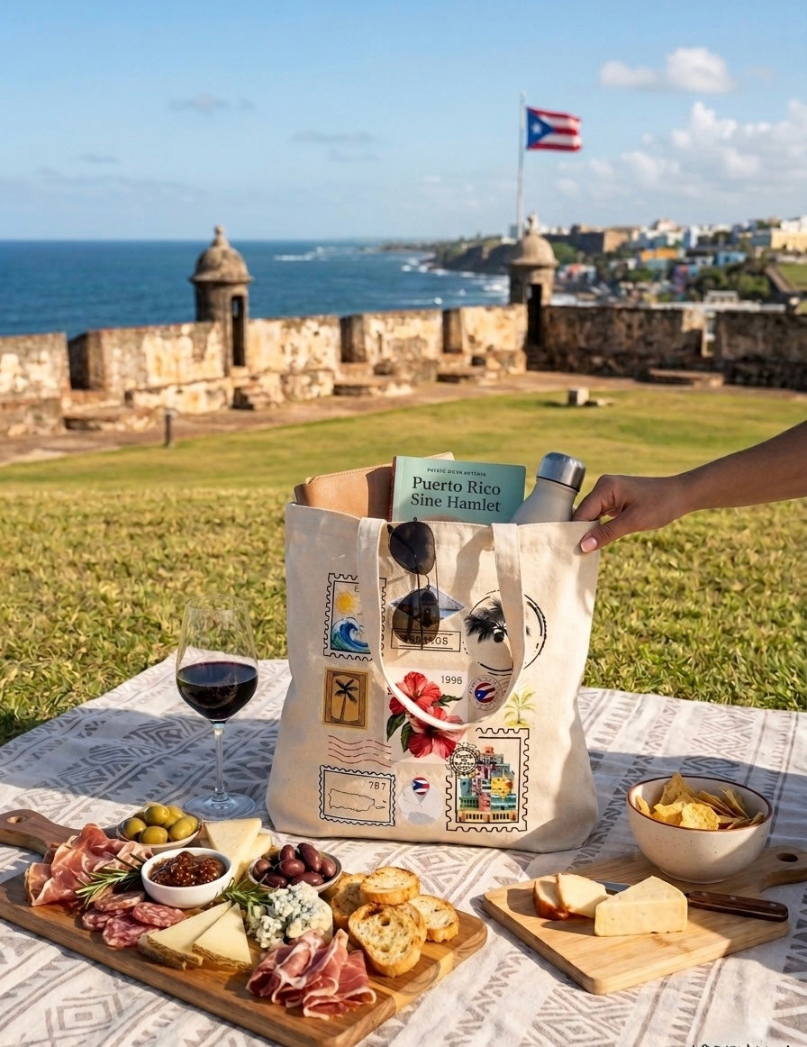 Estampas de Puerto Rico Tote bag
