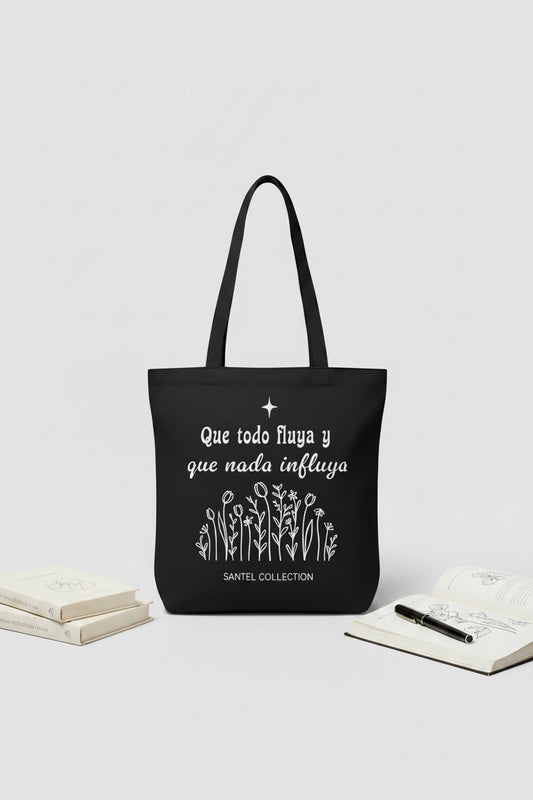 Que todo fluya Tote Bag