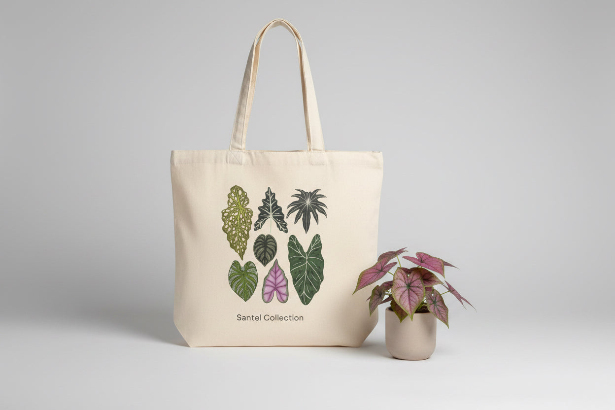 Tote bag Begonias