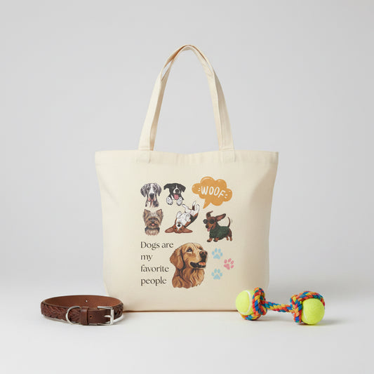 Tote bag Dogs lover