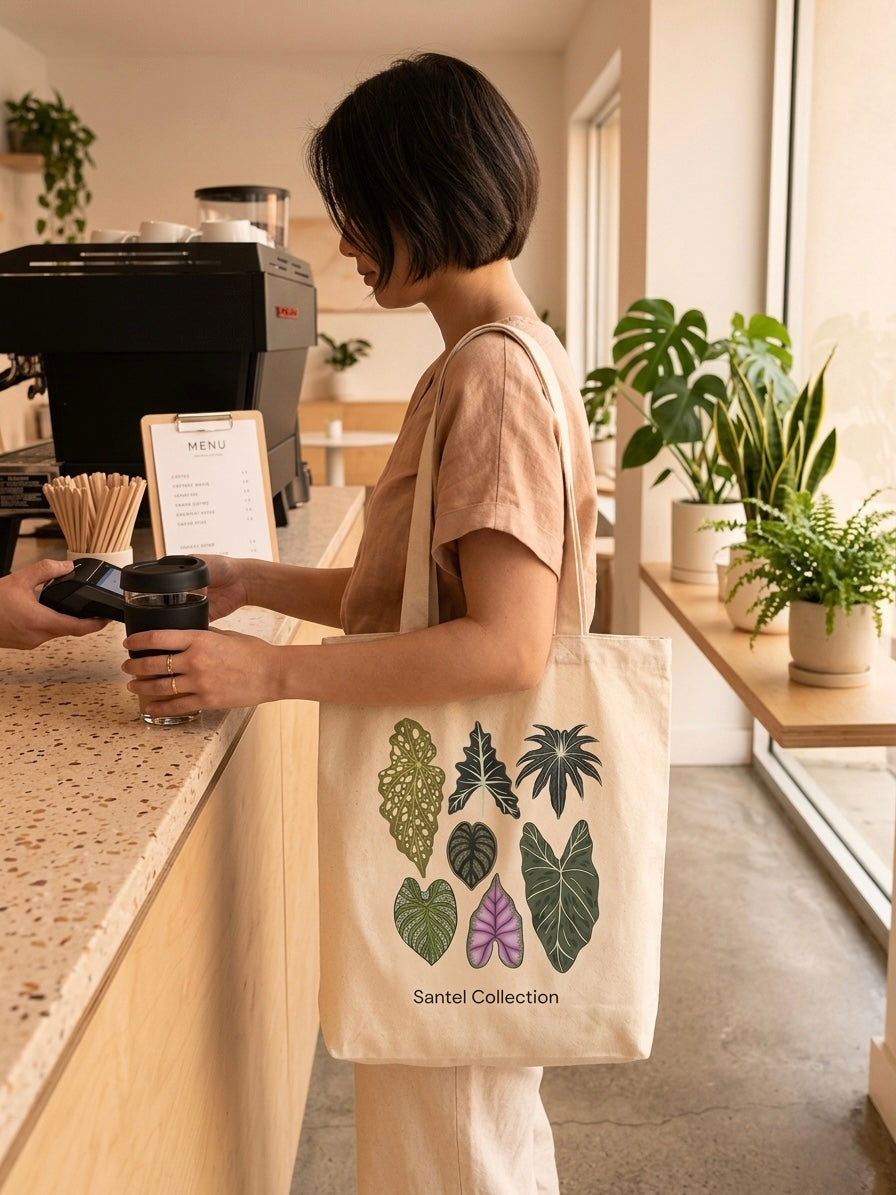 Tote bag Begonias