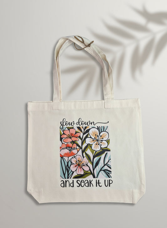 Slow Down tote bag