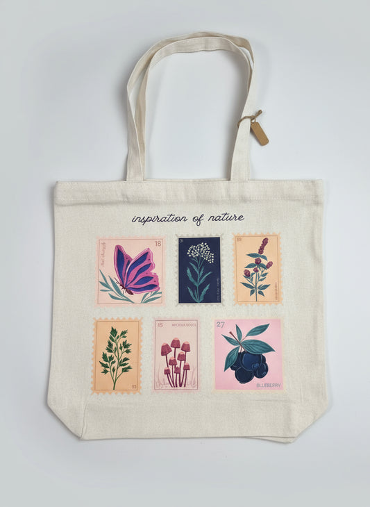 Tote bag de estampas florales