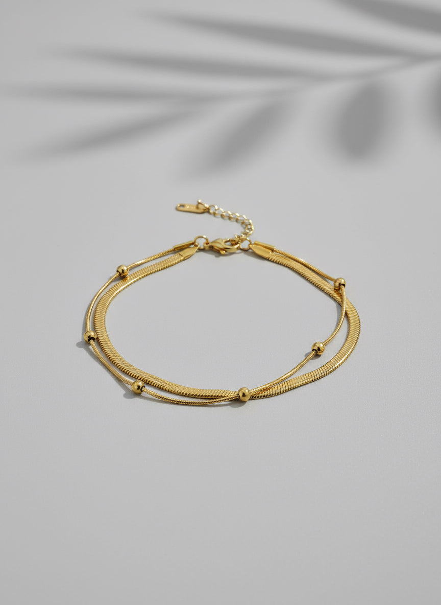 Tobillera estilo soga