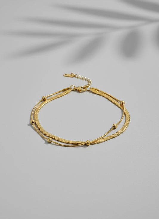 Tobillera estilo soga